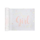 baby-girl-pink-and-gold-table-runner-3m|725100300005|Luck and Luck| 1